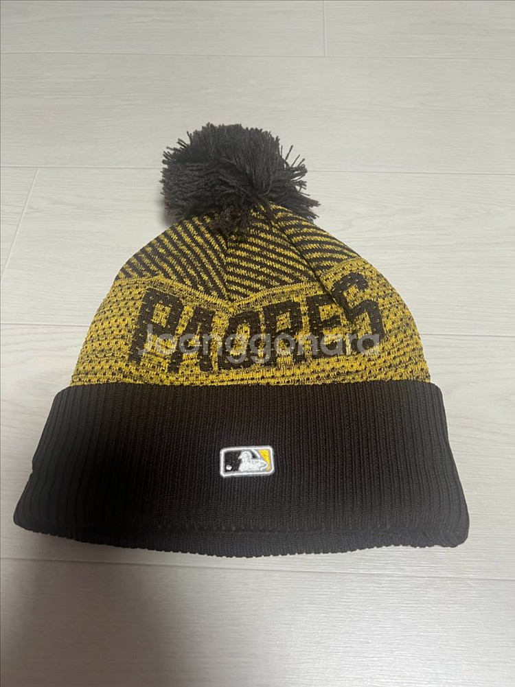 뉴에라 선수용 모자 2종 + 겨울니트모자 1종 일괄--6