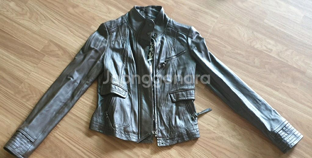 ab.f.z 에비에프지 가죽 양가죽 자켓 점퍼 44~5--0