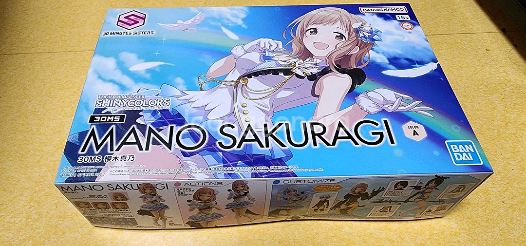 반다이남코 30MS 더아이돌마스터걸프라 미개봉 일괄판매--2