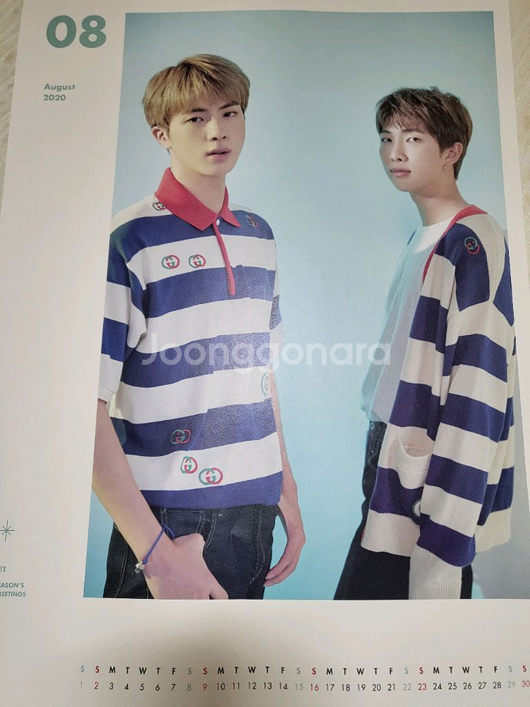 방탄소년단 방탄 시그 시즌그리팅 달력 포토 포카 굿즈--0