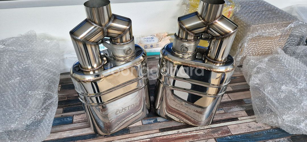 자동차배기튜닝 가변소음기 새제품 판매합니다--0