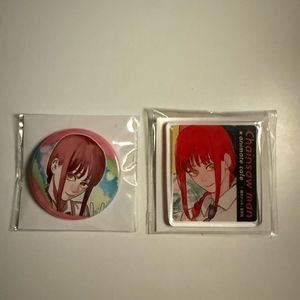 체인소맨 마키마 캔뱃지 아크릴뱃지 굿즈