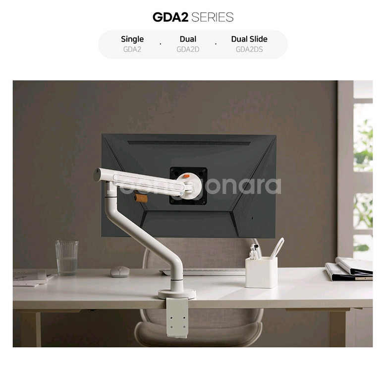 (새상품) 카멜마운트 GDA2 싱글 모니터암--0