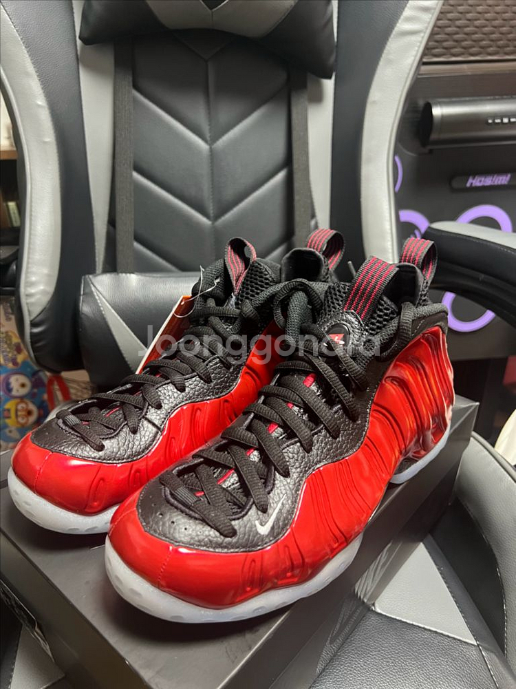 나이키 에어폼포짓원 메탈릭 레드 260 새제품--0