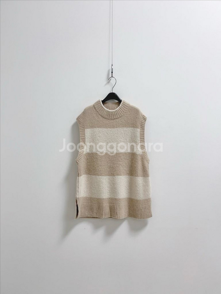 코스 알파카 니트 베스트--1