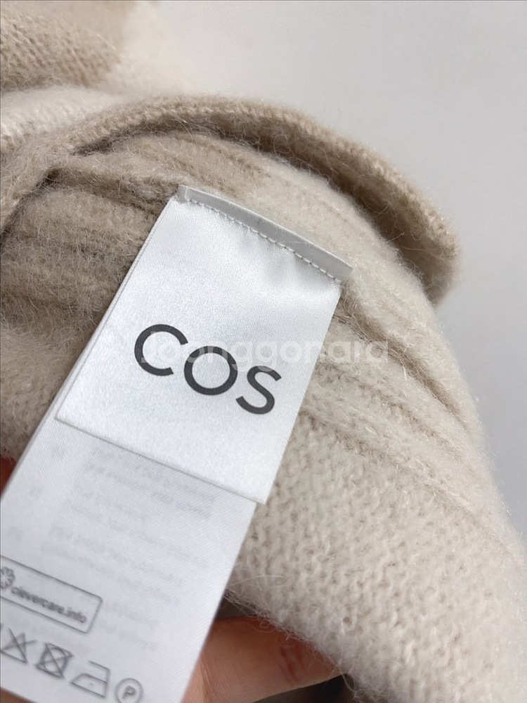 코스 알파카 니트 베스트--5