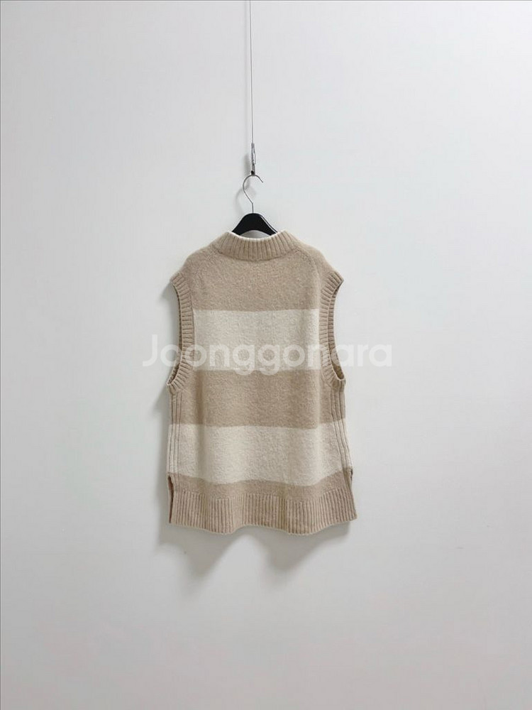 코스 알파카 니트 베스트--9