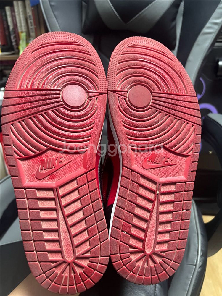 나이키 에어조던1 미드 브레드 리버스 260--3