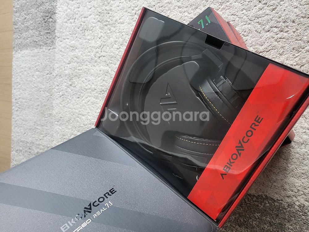 ABKO CH60 리얼 7.1 게이밍 헤드셋 판매(가격다운)--1