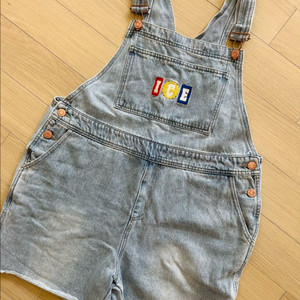 아이스비스킷 반바지 멜빵 165