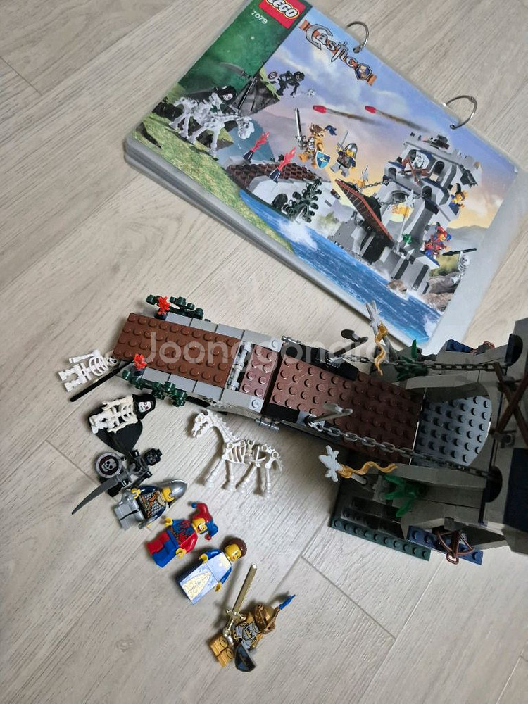 레고 7079 캐슬 도개교 팝니다--7