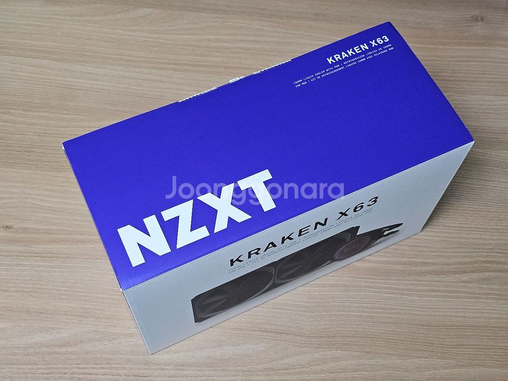 정발 NZXT Kraken X63 수냉쿨러--0