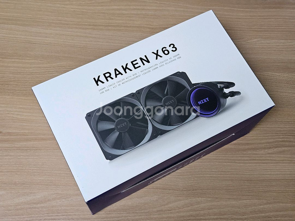정발 NZXT Kraken X63 수냉쿨러--1