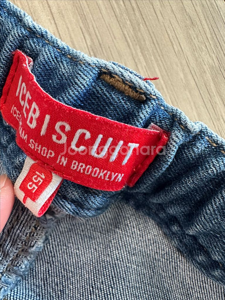 아이스비스킷 아동 청바지 155사이즈 일자핏--3