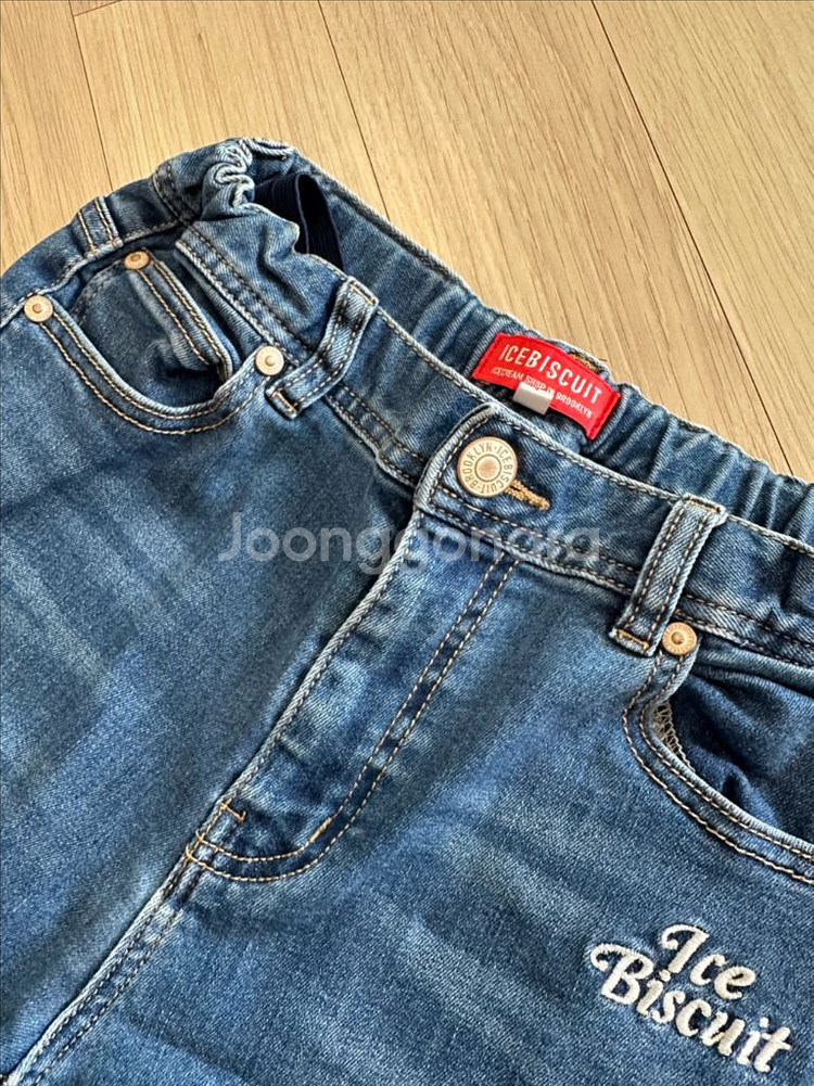 아이스비스킷 아동 청바지 155사이즈 일자핏--2