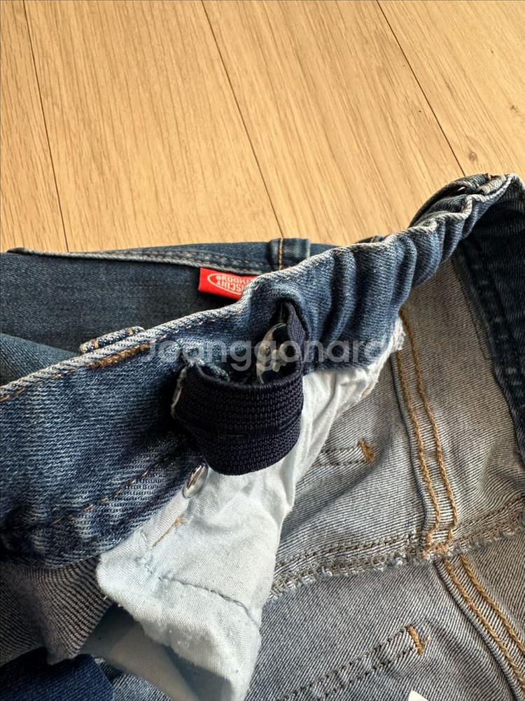 아이스비스킷 아동 청바지 155사이즈 일자핏--4