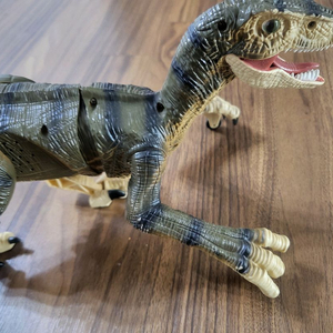 액션 다이노 랩터 무선조종(꼬리파손)