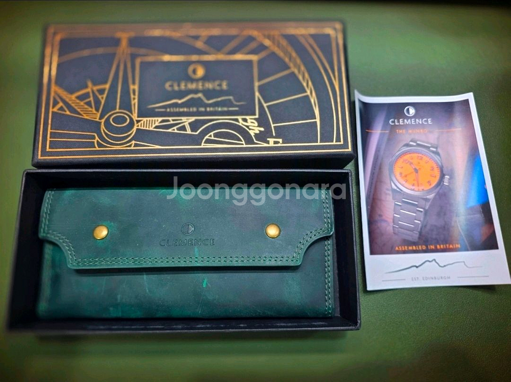 clemence(클레멘스)먼로 옐로우 시계--1