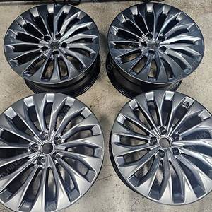 순정 EQ900 19인치 터빈휠 한대분