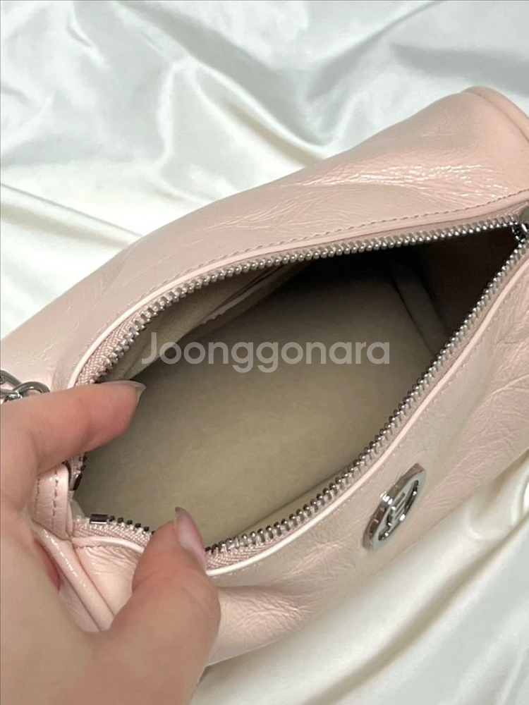 미닛뮤트 브렛 미니 핑크 체인백--5