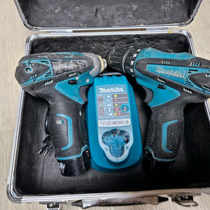 마끼다 10.8V 드릴 콤보 (스크류, 임팩) 세트
