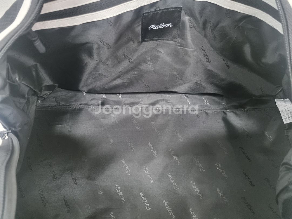 말본 골프 M라이트 보스턴백 (블랙)--9