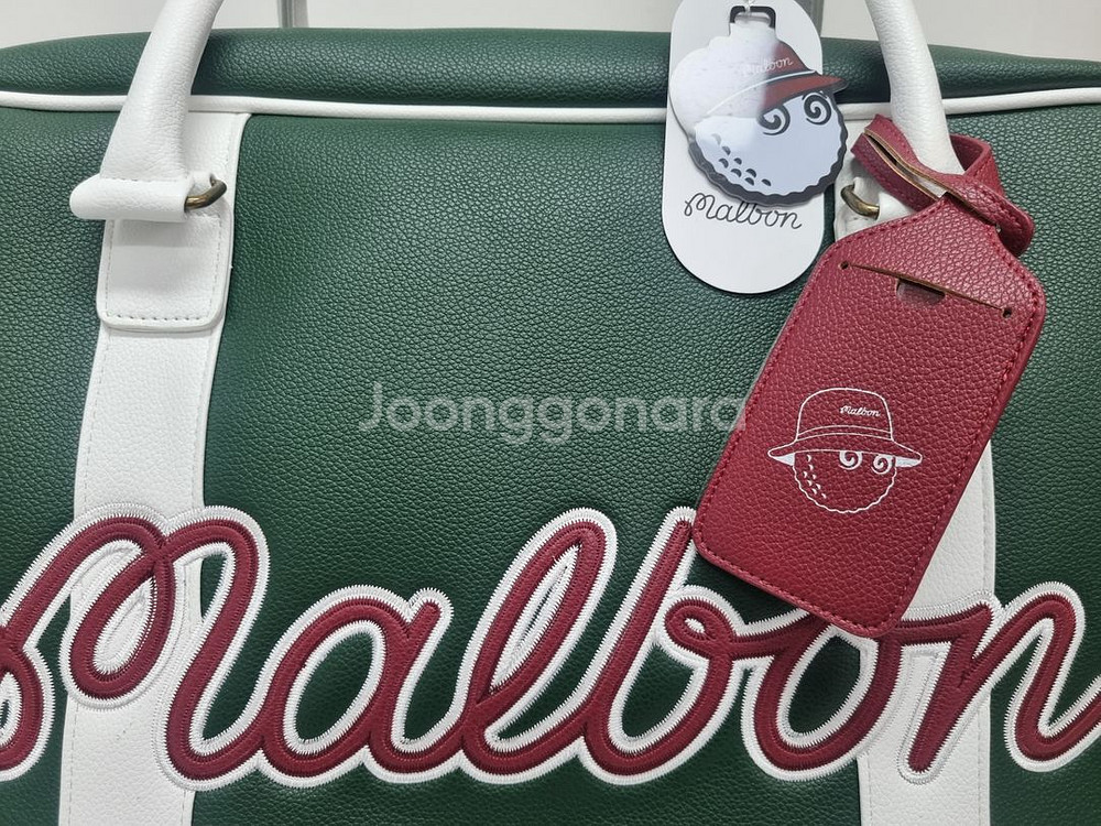 말본 뉴본클래식 보스턴백(그린)--1