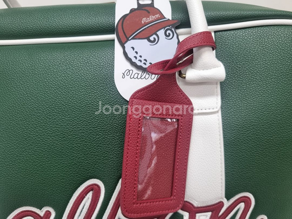 말본 뉴본클래식 보스턴백(그린)--2
