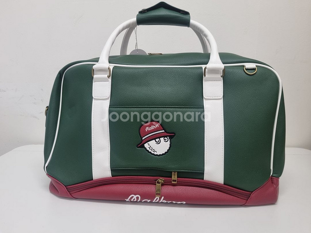 말본 뉴본클래식 보스턴백(그린)--4