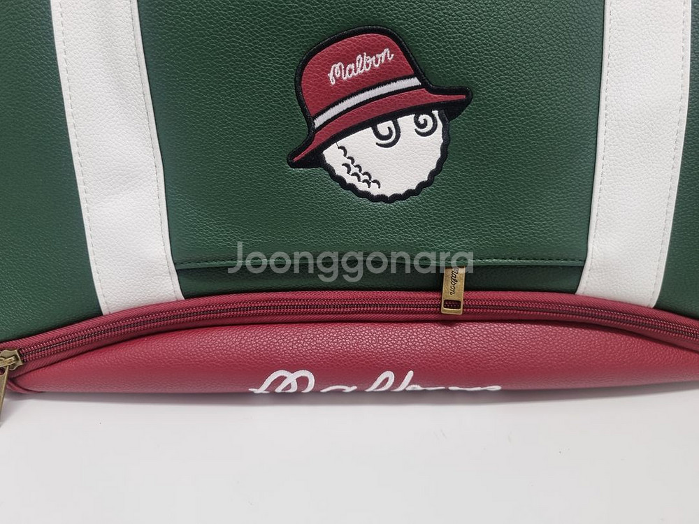 말본 뉴본클래식 보스턴백(그린)--6