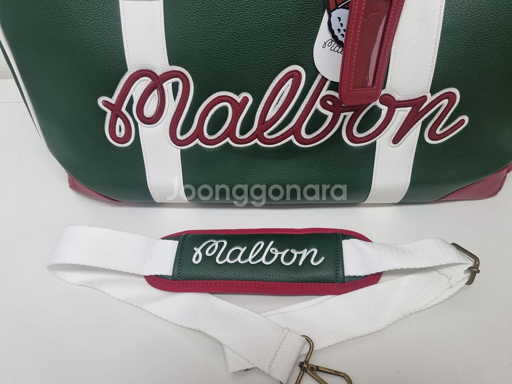 말본 뉴본클래식 보스턴백(그린)--8