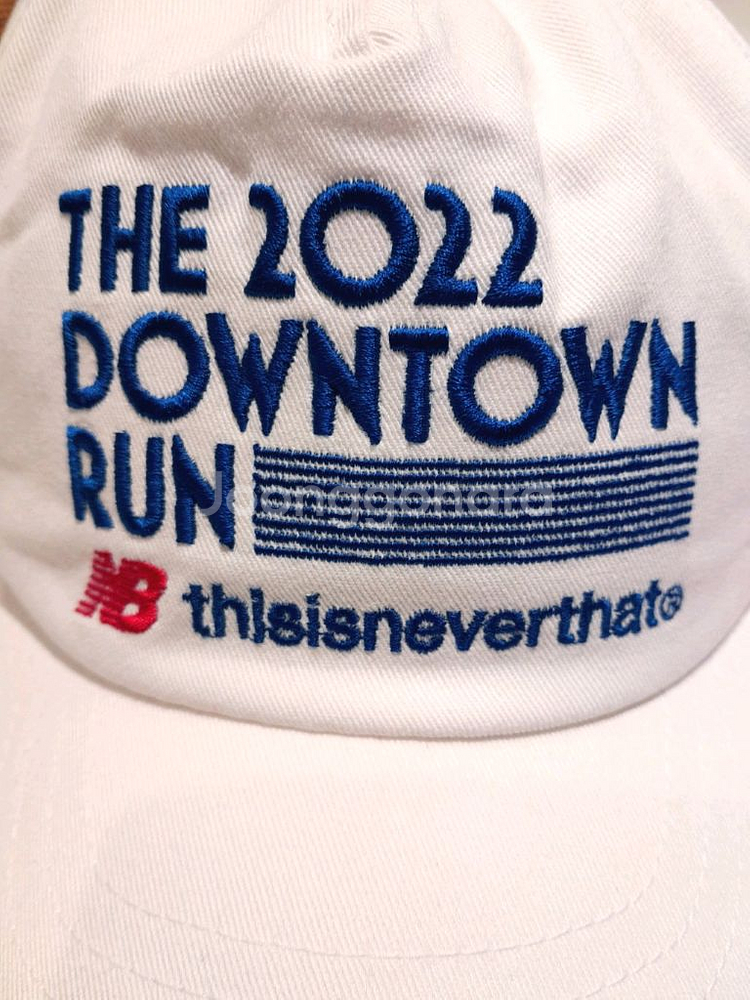 (새상품) 디스이즈네버댓 X 뉴발란스 스냅백--2