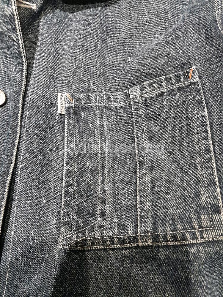 세인트페인 양모 데님워크 자켓 (L)--7