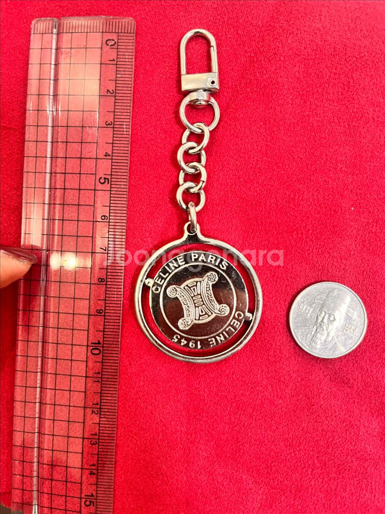 셀린느 정품 키링, 백참--0