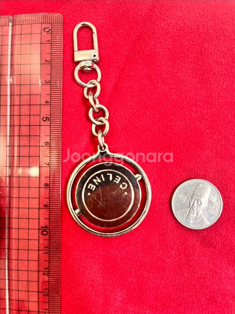 셀린느 정품 키링, 백참--1