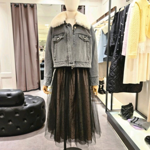 오즈세컨 퍼 데님자켓