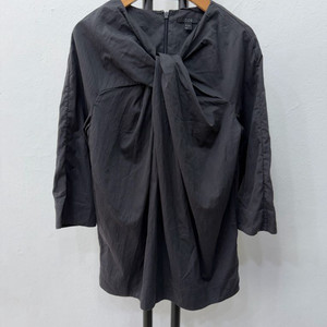 정품) COS 코스 블랙 블라우스 34