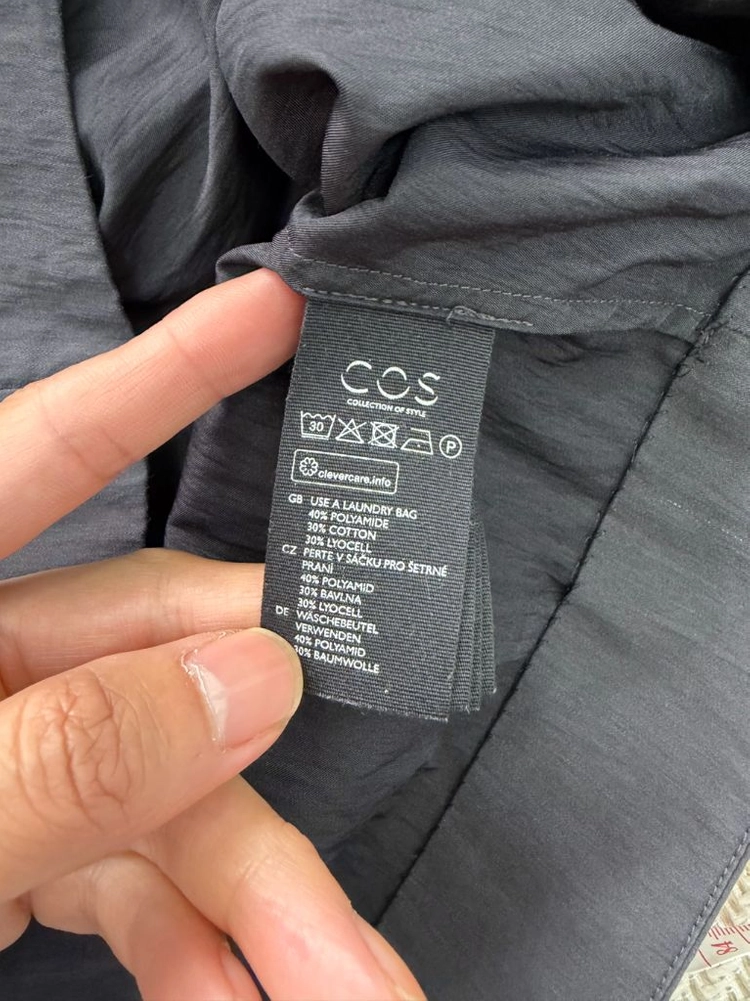 정품) COS 코스 블랙 블라우스 34 이미지