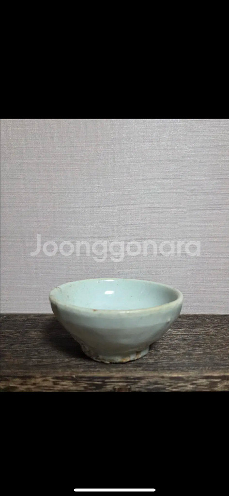 조선후기 백자 잔--5