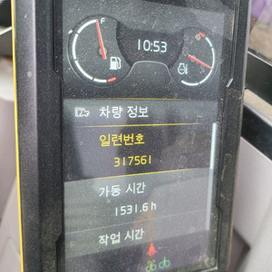 볼보 02 EC60 22년식 1500시간 가동 했습니다