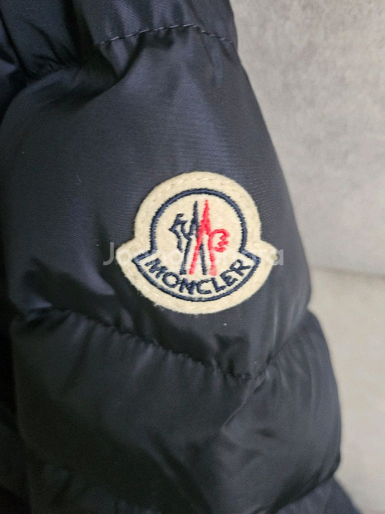 몽클레어 클로에 롱패딩 네이비 국내백화점 택 정품--1