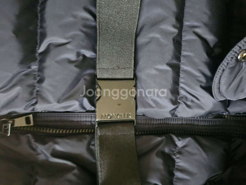 몽클레어 클로에 롱패딩 네이비 국내백화점 택 정품--3