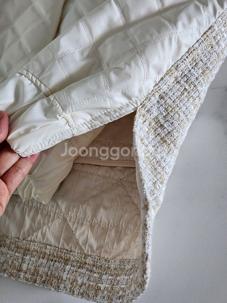 (새상품) system 시스템 레더 베스트+ 티셔츠--7