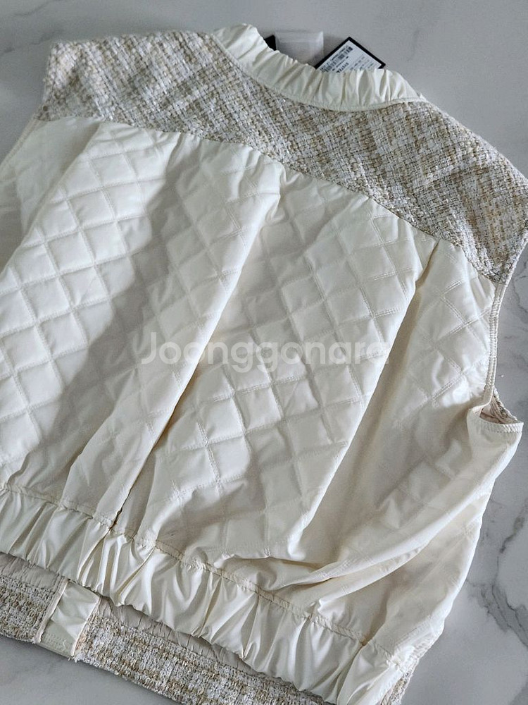 (새상품) system 시스템 레더 베스트+ 티셔츠--6