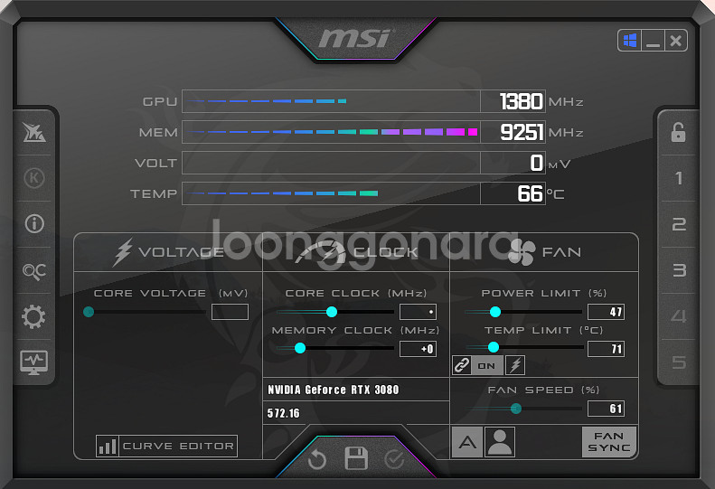 EVGA 지포스 RTX 3080 FTW3 ULTRA--3