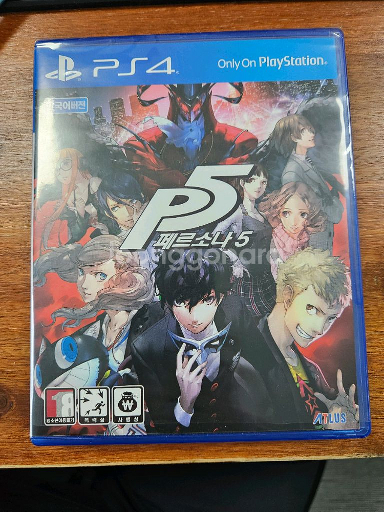 [PS4] 페르소나 5 미개봉--0