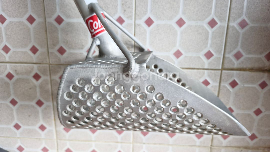 금속탐지용 우크라이나산 고급알루미늄 경량스쿱 [8인치]--1