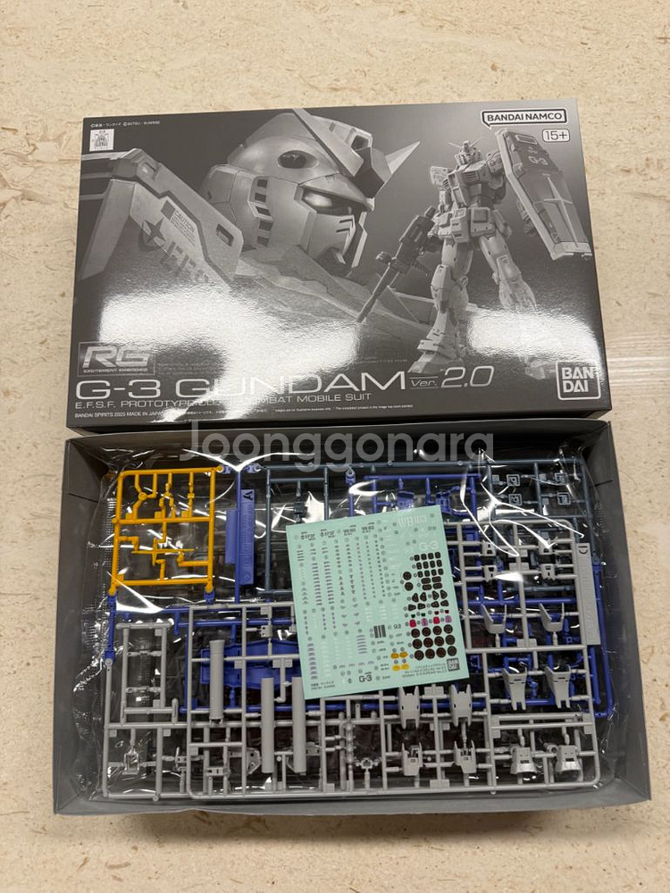 RG G-3 건담 Ver.2.0 팝니다--1