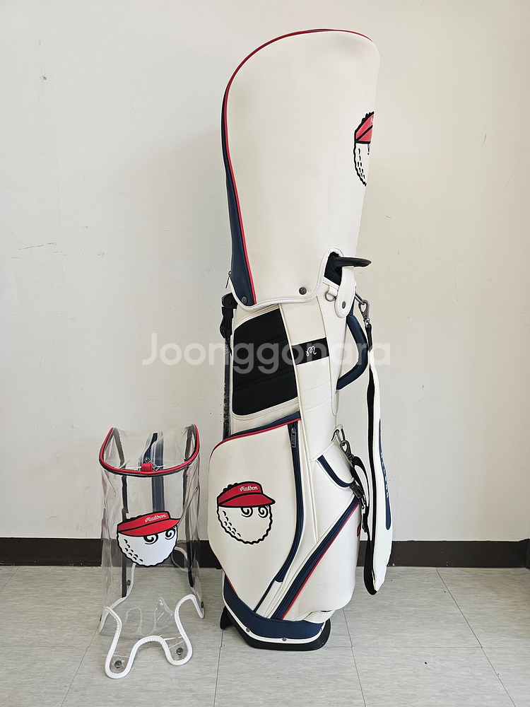 말본 골프 베이직 퍼포먼스 스탠드백 화이트 새상품--2