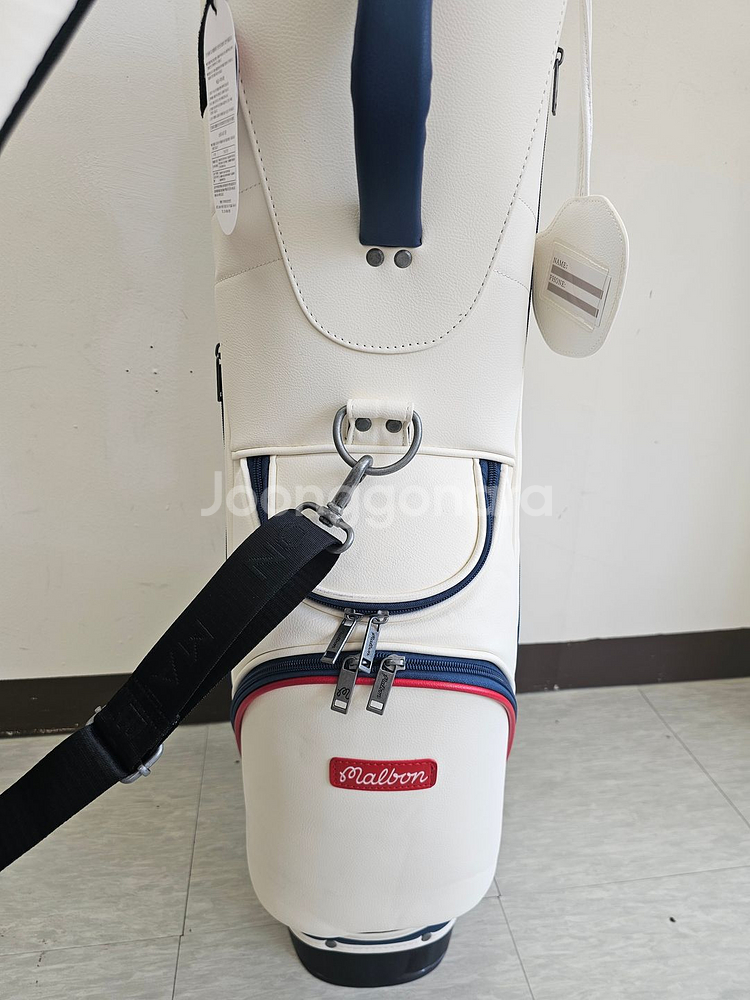 말본 골프 베이직 퍼포먼스 스탠드백 화이트 새상품--6